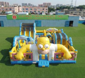 T6-7227 The Simpsons Theme Inflatable Amusement