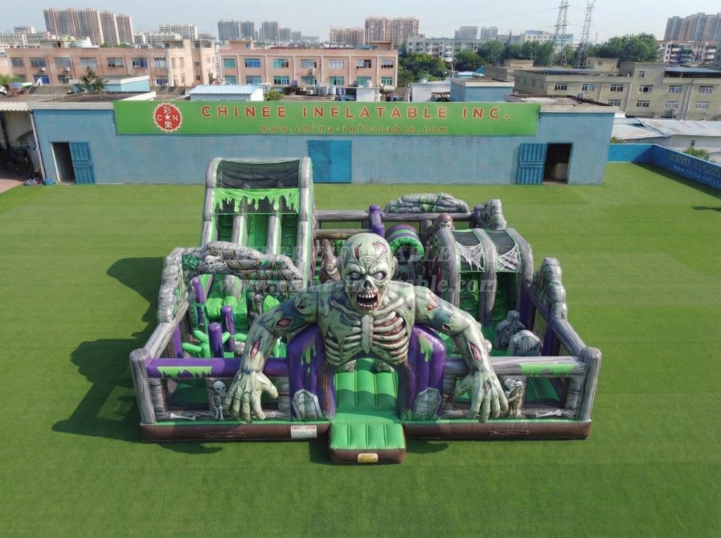 T6-7242 Zombie Theme Inflatable Amusement