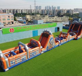 T7-4620 Rusty Rivets Theme Infltable Obstacle Courses