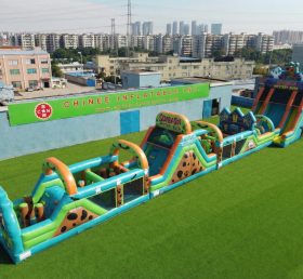 T7-4621 Scooby-Doo Theme Infltable Obstacle Courses