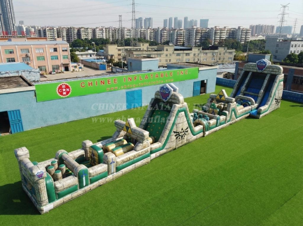 T7-4644 The Legend Of Zelda Theme Infltable Obstacle Courses