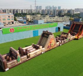 T7-4666 Wild West Theme Infltable Obstacle Courses