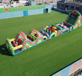 T7-4704 Cocomelon Theme Inflatable Obstacle Courses