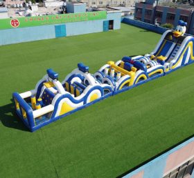 T7-4713 Donald Duck Theme Inflatable Obstacle Courses