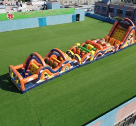 T7-4717 Dragon Ball Theme Inflatable Obstacle Courses