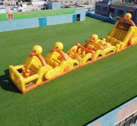 T7-4718 Duck Theme Inflatable Obstacle Courses