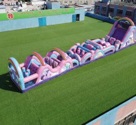 T7-4770 My Little Pony Theme Inflatable Obstacle Courses