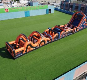 T7-4771 Naruto Theme Inflatable Obstacle Courses