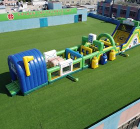 T7-4792 Post Office Theme Inflatable Obstacle Courses