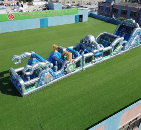 T7-4797 Robot Theme Inflatable Obstacle Courses