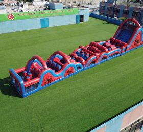 T7-4811 Spider-Man Theme Inflatable Obstacle Courses