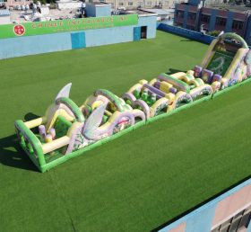 T7-4832 Tinker Bell Theme Inflatable Obstacle Courses