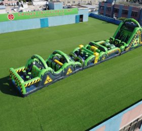 T7-4835 Toxic Theme Inflatable Obstacle Courses