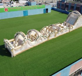 T7-4843 Weddings Theme Inflatable Obstacle Courses