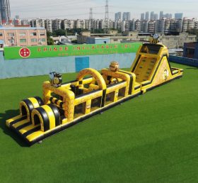 T7-4866 Bee Theme Inflatable Obstacle Courses