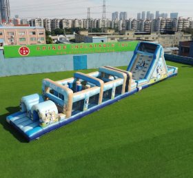 T7-4871 Bluey Theme Inflatable Obstacle Courses