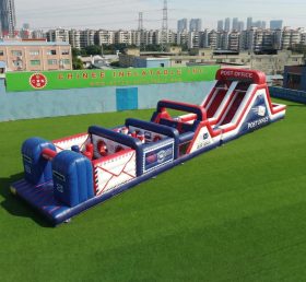 T7-4965 Post Office Theme Inflatable Obstacle Courses