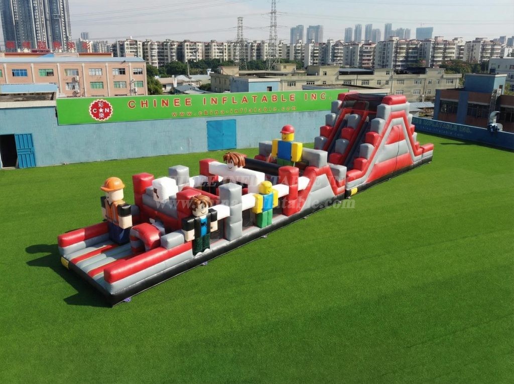 T7-4969 Roblox Theme Inflatable Obstacle Courses
