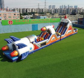 T7-4971 Rocket Theme Inflatable Obstacle Courses