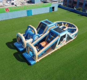 T7-5038 Bluey Theme Inflatable Obstacle Courses