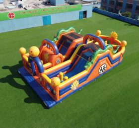 T7-5063 Dragon Ball Theme Inflatable Obstacle Courses