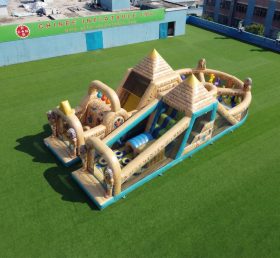T7-5067 Egypt Theme Inflatable Obstacle Courses