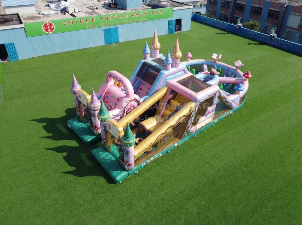 T7-5070 Fairy Tale Theme Inflatable Obstacle Courses