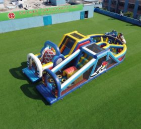 T7-5148 Sneakers Theme Inflatable Obstacle Courses