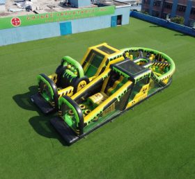 T7-5173 Toxic Theme Inflatable Obstacle Courses
