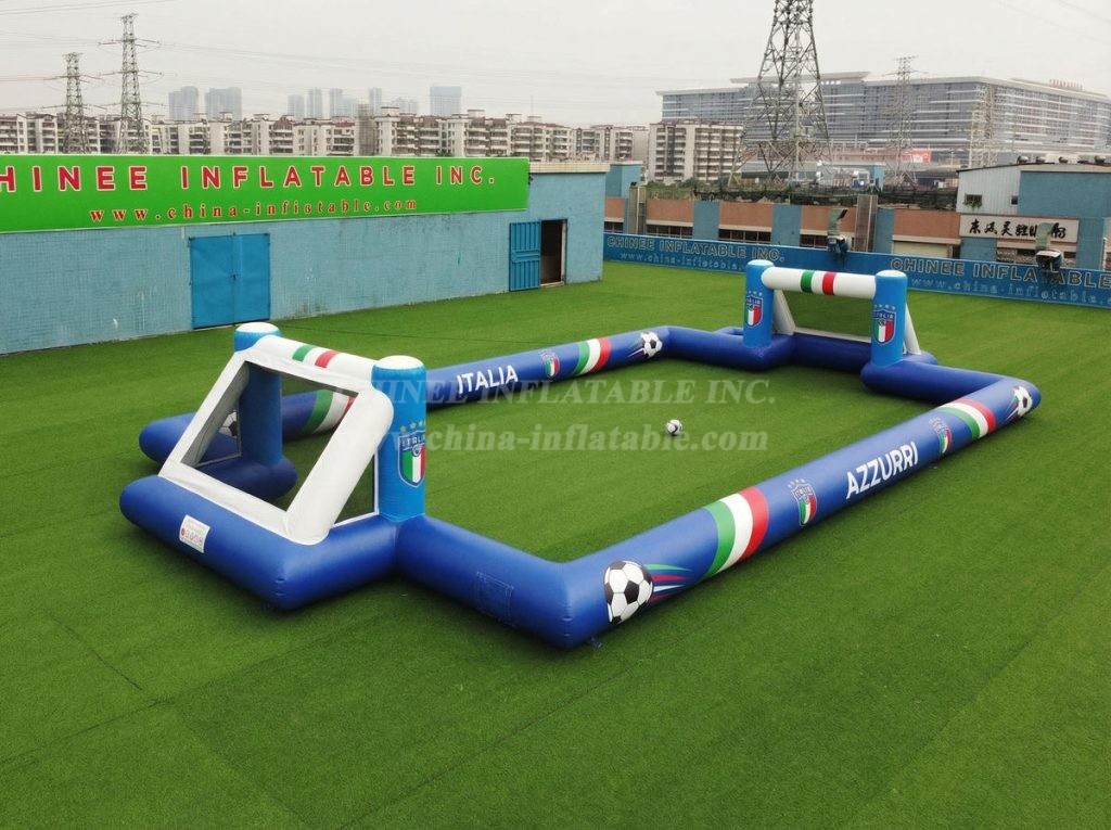 T11-926IT Italy Theme Inflatable Soccer Field
