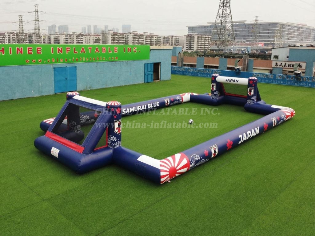 T11-926JP Japan Theme Inflatable Soccer Field