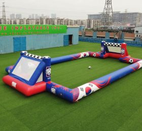 T11-926KR South Korea Theme Inflatable Soccer Field