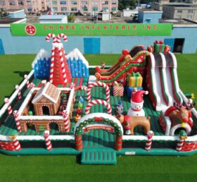 GF3-1442 Christmas Theme Inflatable Playground