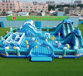 GF3-1448 Dolphin Theme Inflatable Playground