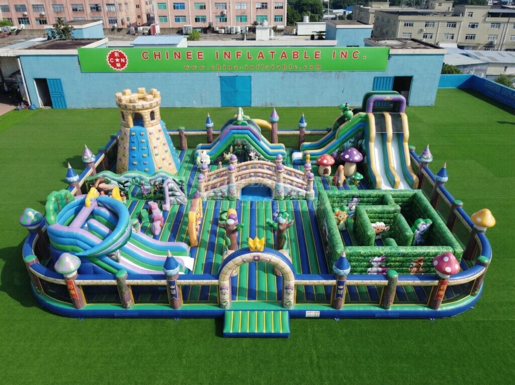 GF3-1455 Fairy Tale Theme Inflatable Playground