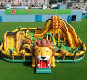 GF3-1471 Lion Theme Inflatable Playground