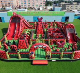 GF3-1483 Miraculous Ladybug Theme Inflatable Playground