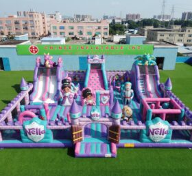 GF3-1489 Nella Knight Theme Inflatable Playground