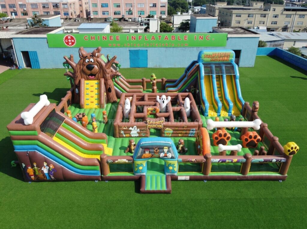 GF3-1506 Scooby-Doo Theme Inflatable Playground