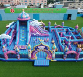 GF3-1509 Shimmer & Shine Theme Inflatable Playground