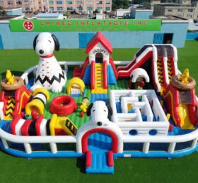 GF3-1510 Snoopy Theme Inflatable Playground