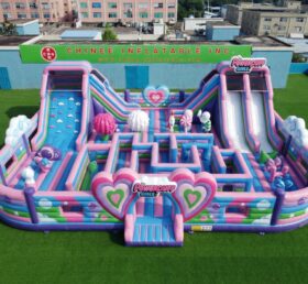 GF3-1518 The Powerpuff Girls Theme Inflatable Playground