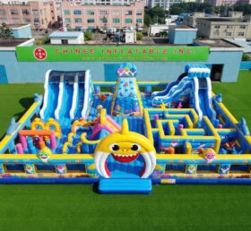 GF3-1530 Baby Shark Theme Inflatable Park