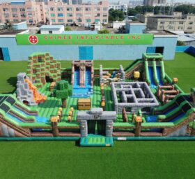 GF3-1544 Minecraft Theme Inflatable Park