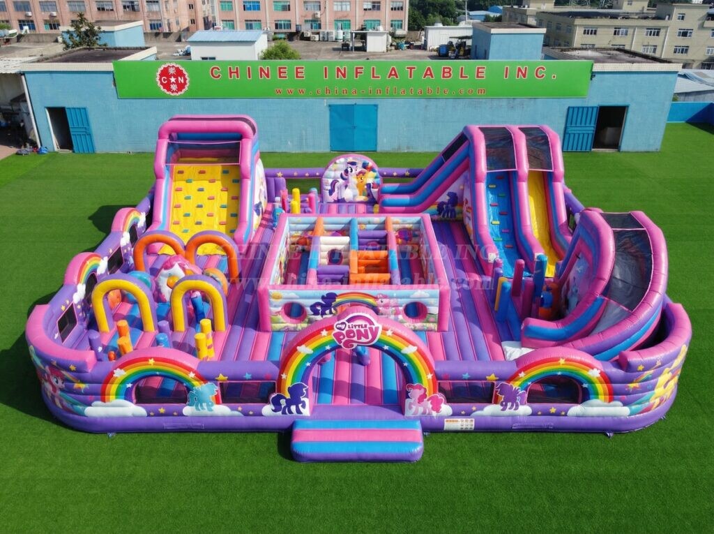GF3-1546 My Little Pony Theme Inflatable Park