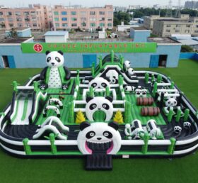 GF3-1548 Panda Theme Inflatable Park
