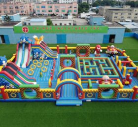 GF3-1554 Sonic Theme Inflatable Park