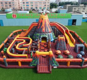 GF3-1566 Volcano Theme Inflatable Park