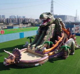 GS2-119 Dinosaur Theme Giant Inflatable Water Slide