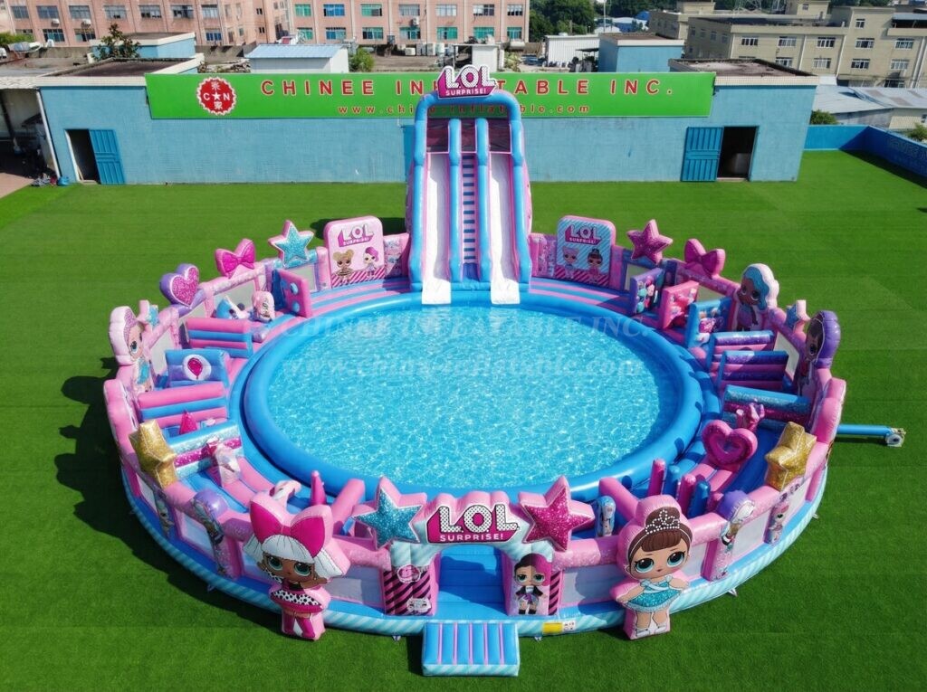 Pool3-880 L.O.L.SURPRISE Theme Inflatable Pool Water Park